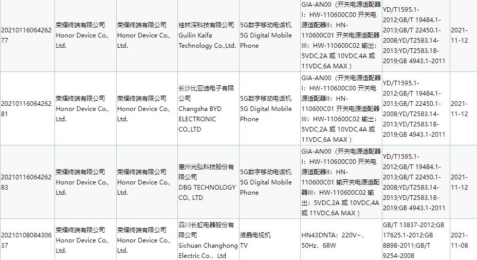 gia-an00是什么型号（荣耀60se官网价格）-第2张图片-昕阳网