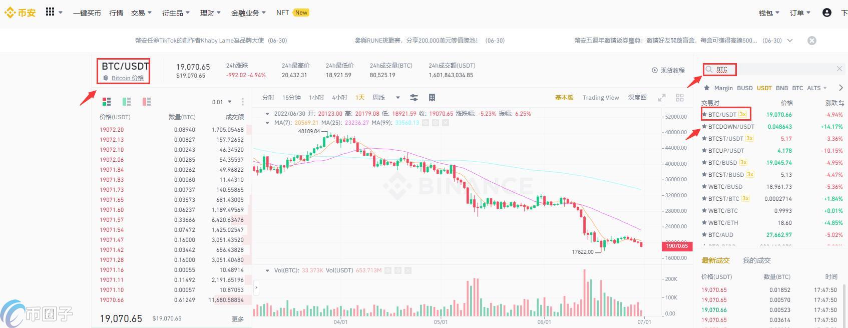 币安交易所注册账号及使用教程图解-第11张图片-昕阳网