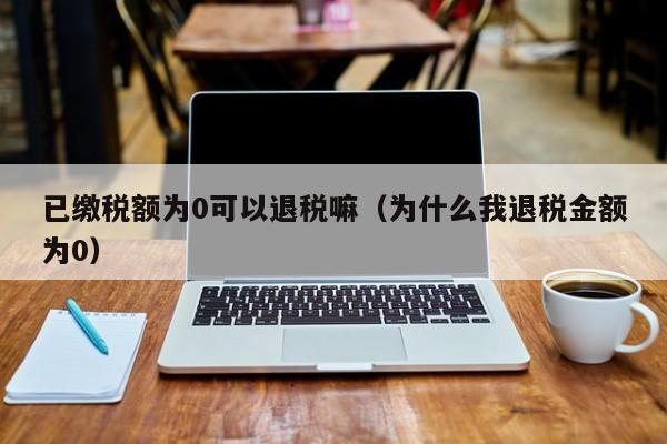 已缴税额为0可以退税嘛（为什么我退税金额为0）-第1张图片-昕阳网