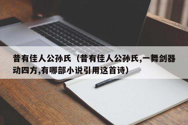 昔有佳人公孙氏（昔有佳人公孙氏,一舞剑器动四方,有哪部小说引用这首诗）-第1张图片-昕阳网