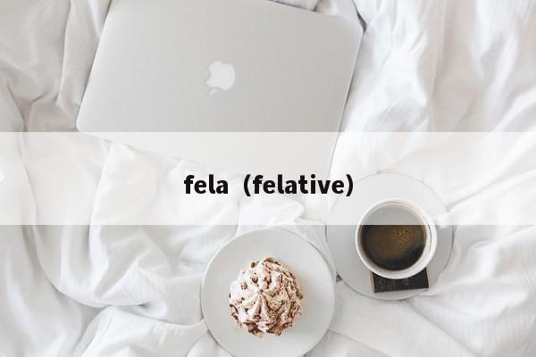 fela（felative）-第1张图片-昕阳网