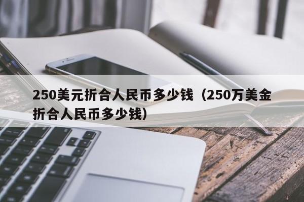 250美元折合人民币多少钱（250万美金折合人民币多少钱）-第1张图片-昕阳网