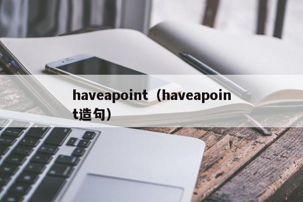 haveapoint（haveapoint造句）-第1张图片-昕阳网