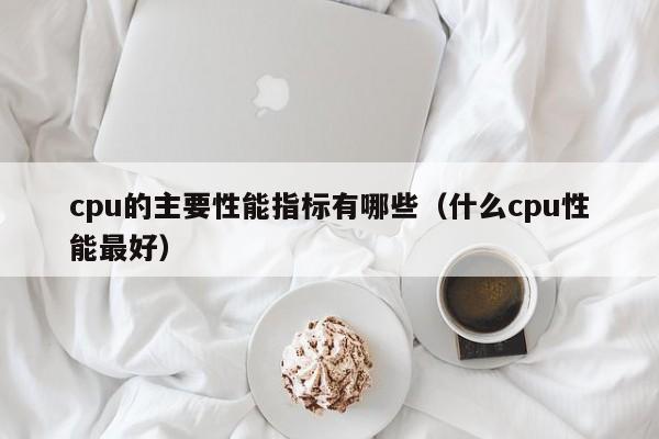 cpu的主要性能指标有哪些（什么cpu性能最好）-第1张图片-昕阳网