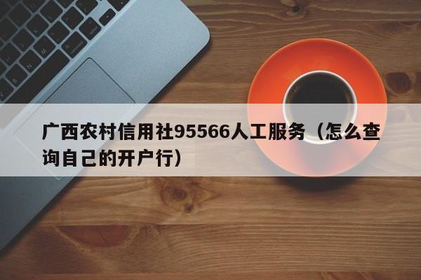 广西农村信用社95566人工服务（怎么查询自己的开户行）-第1张图片-昕阳网