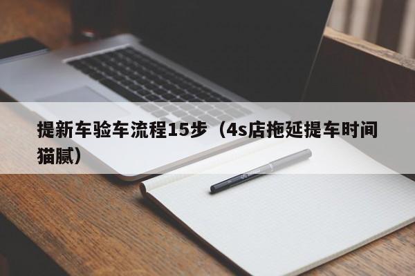 提新车验车流程15步（4s店拖延提车时间猫腻）-第1张图片-昕阳网