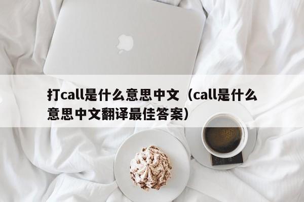 打call是什么意思中文（call是什么意思中文翻译最佳答案）-第1张图片-昕阳网