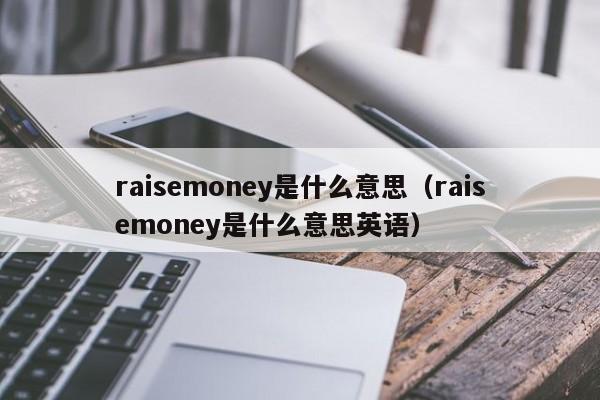 raisemoney是什么意思（raisemoney是什么意思英语）-第1张图片-昕阳网