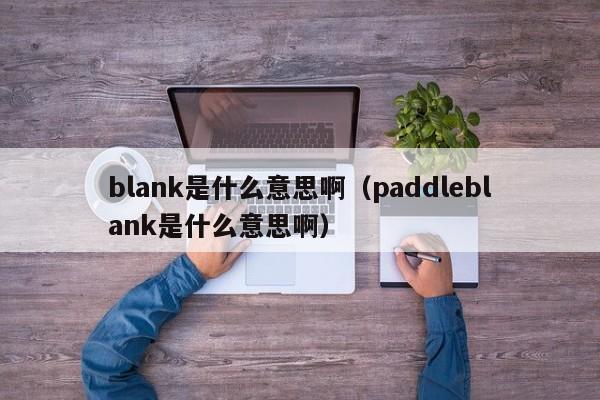 blank是什么意思啊（paddleblank是什么意思啊）-第1张图片-昕阳网