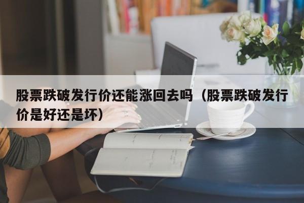 股票跌破发行价还能涨回去吗（股票跌破发行价是好还是坏）-第1张图片-昕阳网