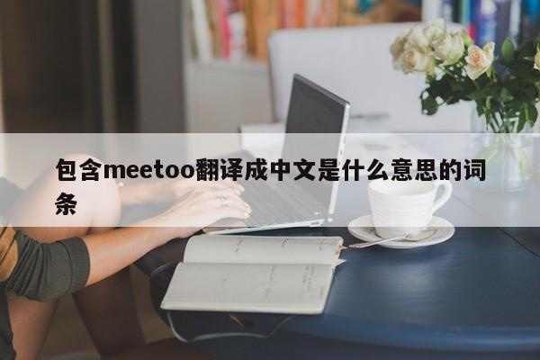 包含meetoo翻译成中文是什么意思的词条-第1张图片-昕阳网