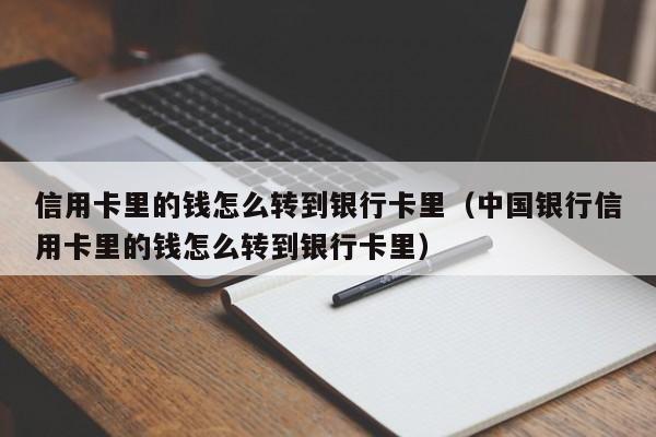 信用卡里的钱怎么转到银行卡里（中国银行信用卡里的钱怎么转到银行卡里）-第1张图片-昕阳网