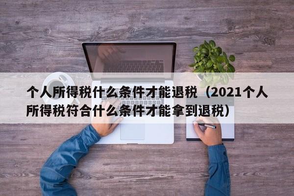 个人所得税什么条件才能退税（2021个人所得税符合什么条件才能拿到退税）-第1张图片-昕阳网