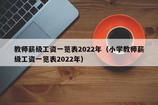 教师薪级工资一览表2022年（小学教师薪级工资一览表2022年）-第1张图片-昕阳网