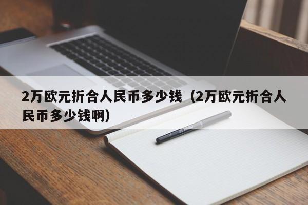 2万欧元折合人民币多少钱（2万欧元折合人民币多少钱啊）-第1张图片-昕阳网