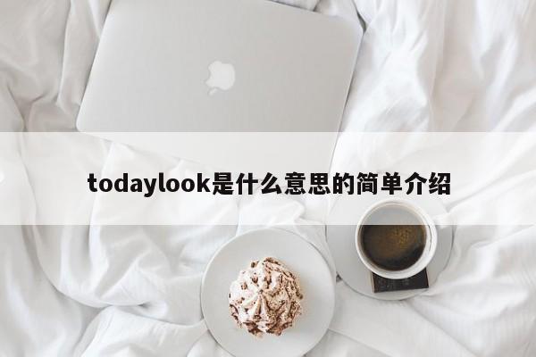 todaylook是什么意思的简单介绍-第1张图片-昕阳网