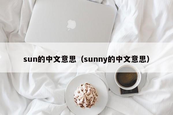 sun的中文意思（sunny的中文意思）-第1张图片-昕阳网