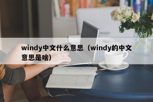 windy中文什么意思（windy的中文意思是啥）-第1张图片-昕阳网