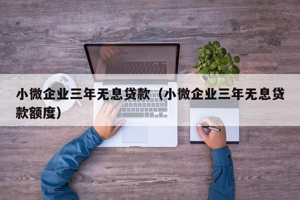 小微企业三年无息贷款（小微企业三年无息贷款额度）-第1张图片-昕阳网