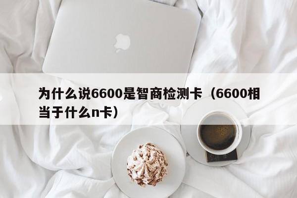 为什么说6600是智商检测卡（6600相当于什么n卡）-第1张图片-昕阳网