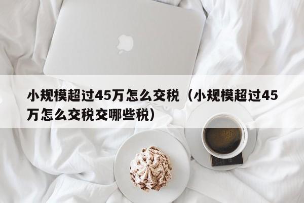 小规模超过45万怎么交税（小规模超过45万怎么交税交哪些税）-第1张图片-昕阳网